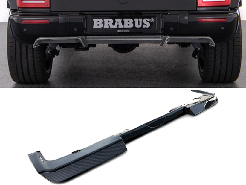 Carbon Fiber Rear AMG Bumper Diffuser for Mercedes-Benz w463a G-Wagon